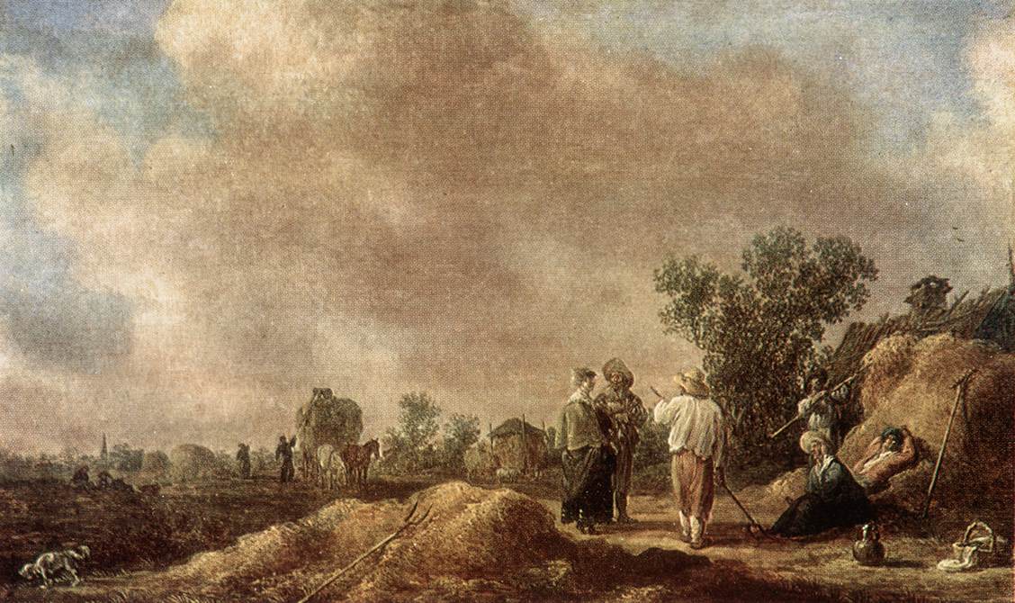 Jan van Goyen Haymaking